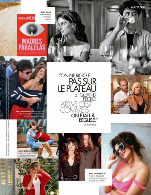 Penelope Cruz Photoshoot in Elle Magazine, France November 2021 2