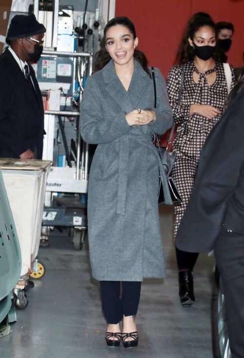 Rachel Zegler After Leaves the set of Live with Kelly and Ryan in New York 3