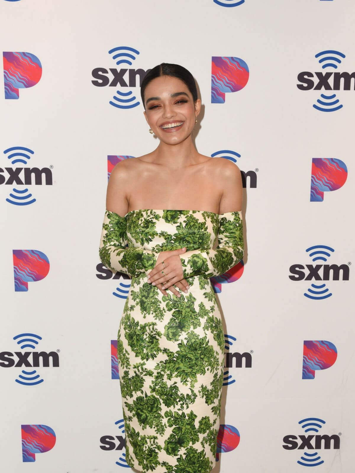 Rachel Zegler attends Siriusxm