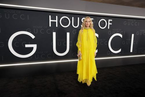 Rachel Zoe seen in Yellow Dress at House of Gucci Special Screening in Los Angeles 11/18/2021 2