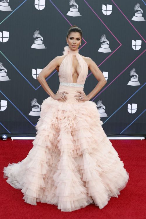 Roselyn Sanchez seen in Beautiful Dress at 22nd Annual Latin Grammy Awards in Las Vegas 11/18/2021 5