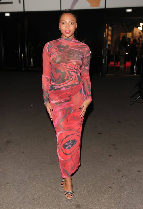 Samira Mighty Night Out in Transparent Dress at Gay Times Awards in London 11/20/2021 3