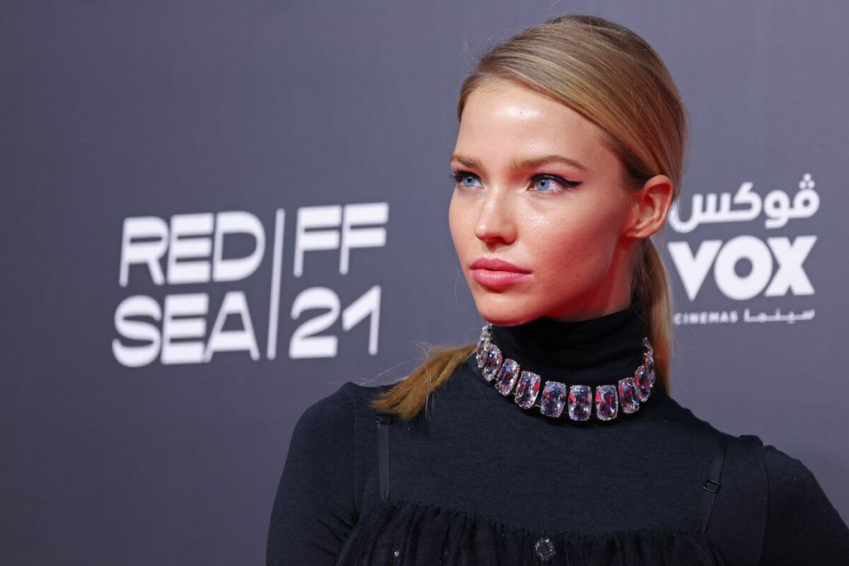 Sasha Luss attends Red Sea International Film Festival in Saudi Arabia