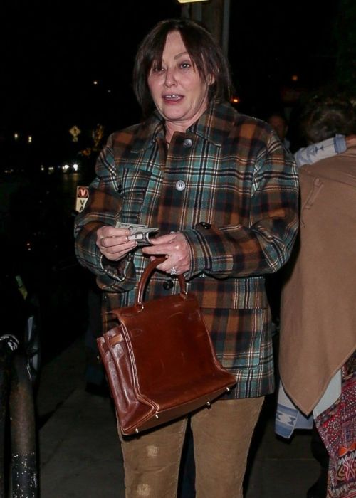 Shannen Doherty Night Out at Giorgio Baldi in Santa Monica