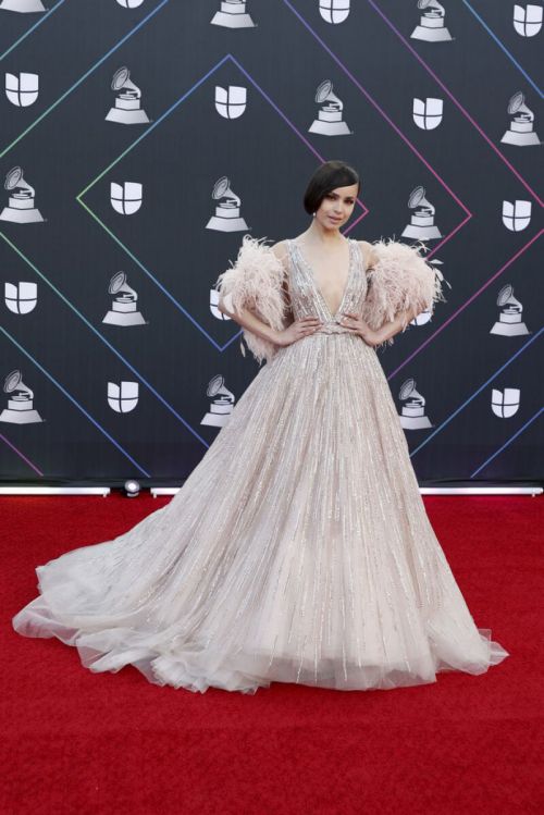 Sofia Carson seen in Beautiful Outfit at 22nd Annual Latin Grammy Awards in Las Vegas 11/18/2021 6