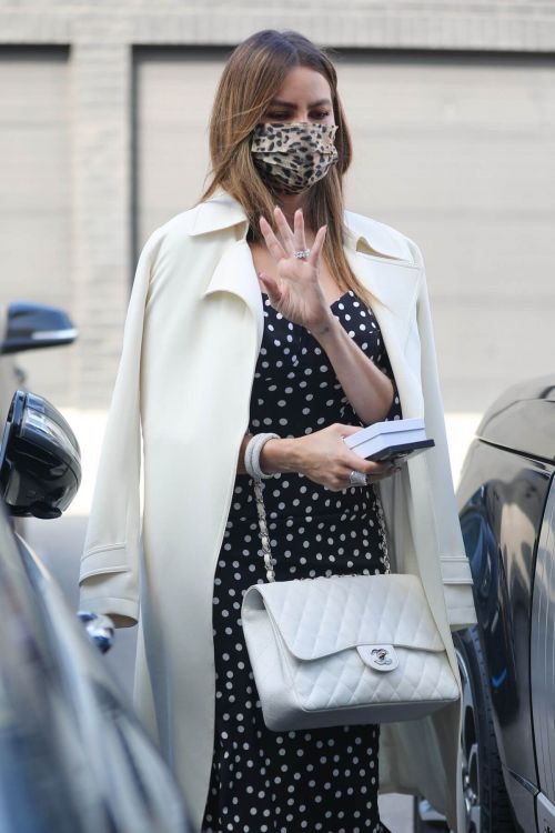 Sofia Vergara Shopping arrives XIV Karats in Beverly Hills 11/20/2021 4
