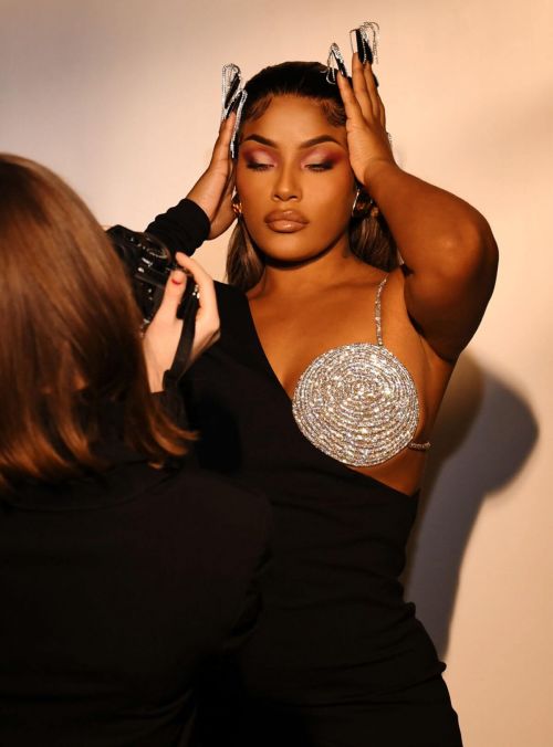 Stefflon Don Photoshoot for Voir Fashion Magazine, Winter 2021/2022 3