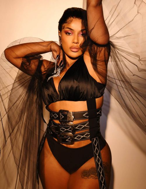 Stefflon Don Photoshoot for Voir Fashion Magazine, Winter 2021/2022 17
