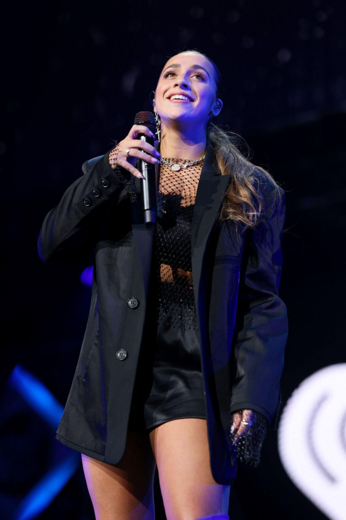Tate McRae performs at iHeartRadio Jingle Ball in Minneapolis