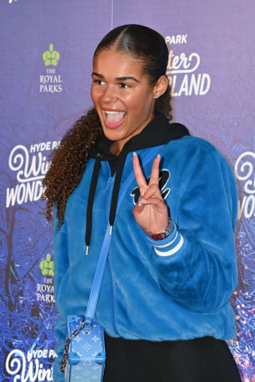 Tillie Amartey attends Hyde Park Winter Wonderland VIP Launch in London 11/18/2021 3