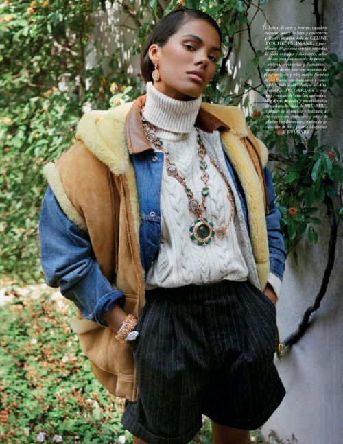 Tina Kunakey Photoshoot in Harper