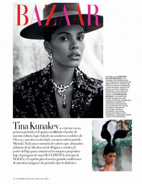 Tina Kunakey Photoshoot in Harper