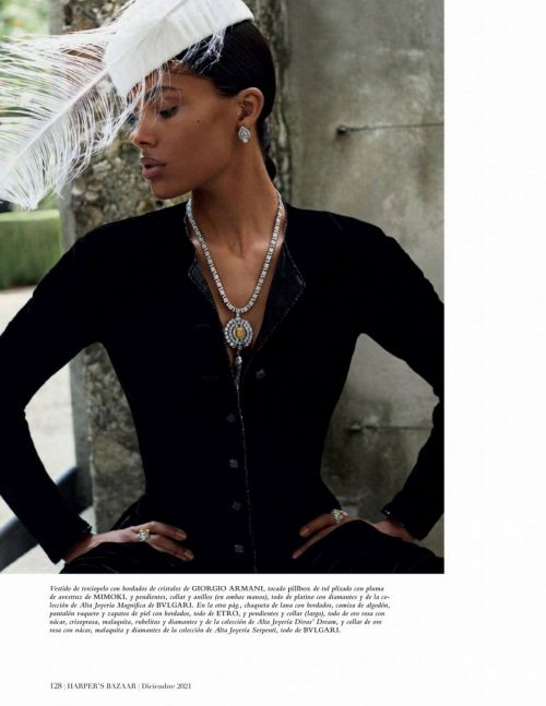 Tina Kunakey Photoshoot in Harper