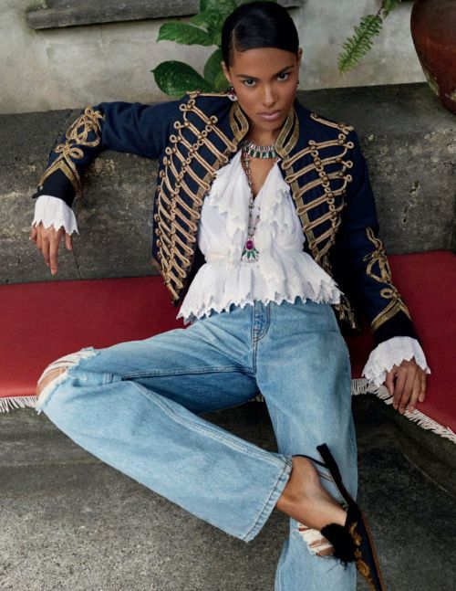 Tina Kunakey Photoshoot in Harper