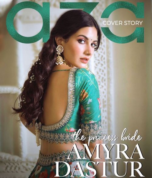 Amyra Dastur Photoshoot for aza fashions cover story, January 2022 1