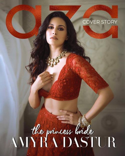 Amyra Dastur Photoshoot for aza fashions cover story, January 2022