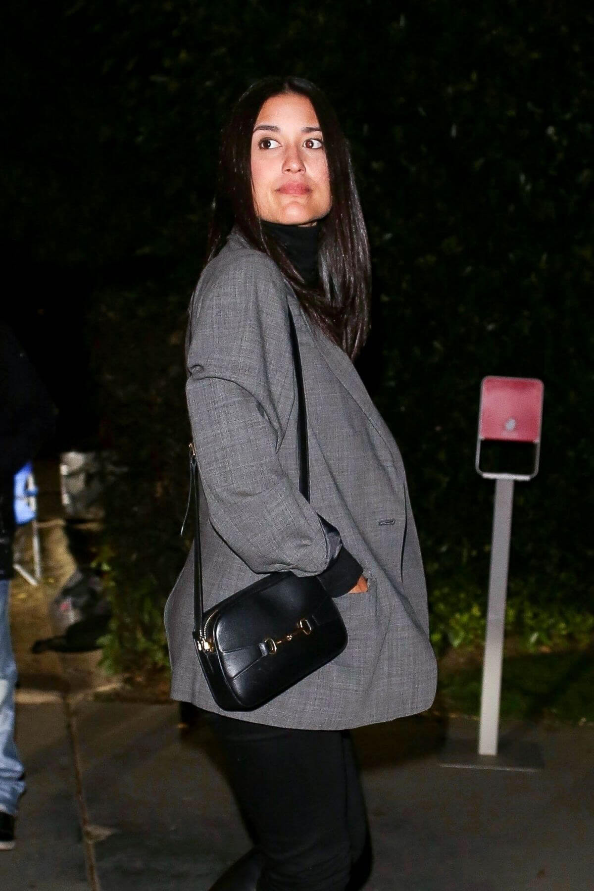 Julia Jones attends Jennifer Klein's Christmas Party in Brentwood