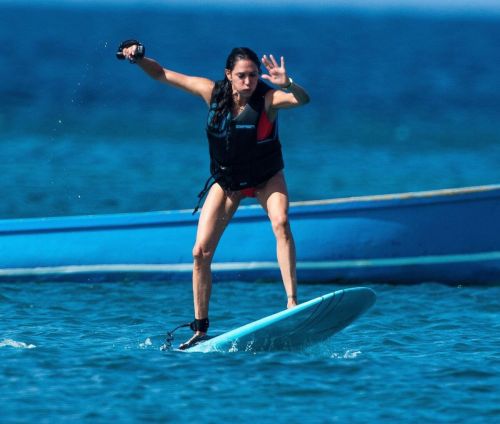 Lauren Silverman enjoys at Jet Ski Rides in Barbados Beach 6
