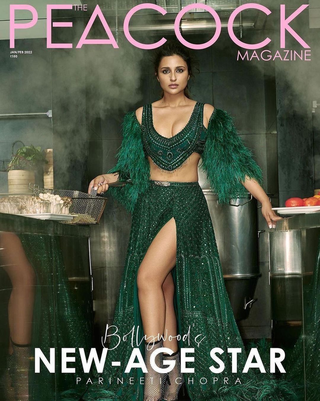 Parineeti Chopra Cover Photoshoot for The Peacock Magazine, January 2022