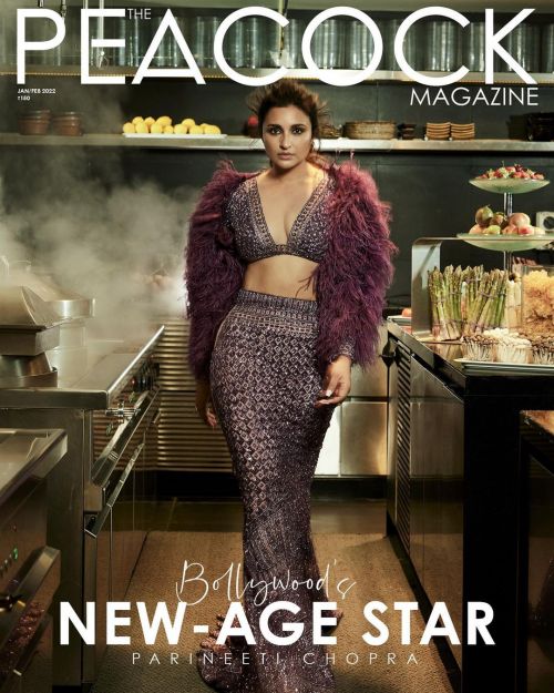 Parineeti Chopra Cover Photoshoot for The Peacock Magazine, January 2022 1
