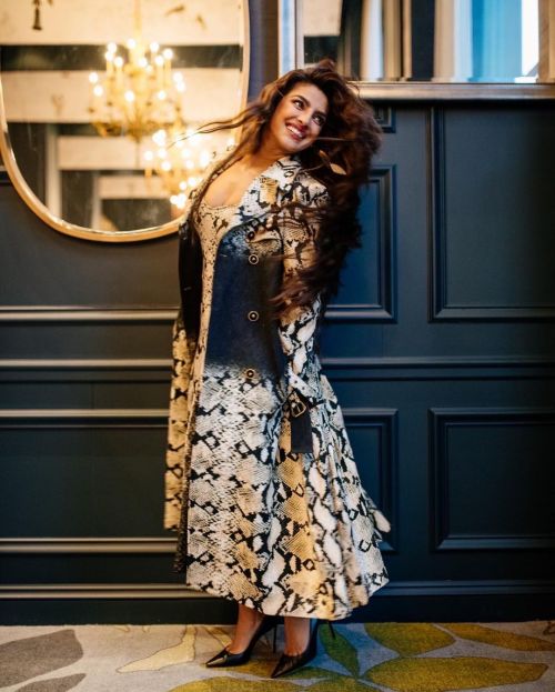Priyanka Chopra wears Outfit Designed by Roberto Cavalli during Photoshoot, December 2021 4