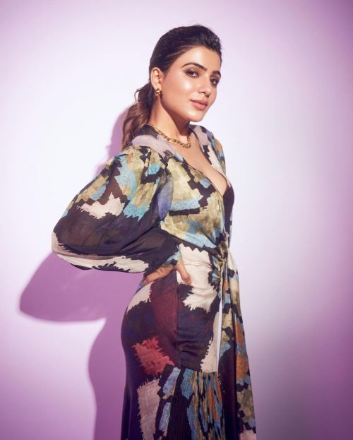 Samantha Ruth Prabhu Photoshoot in wears SAAKSHA & KINNI
