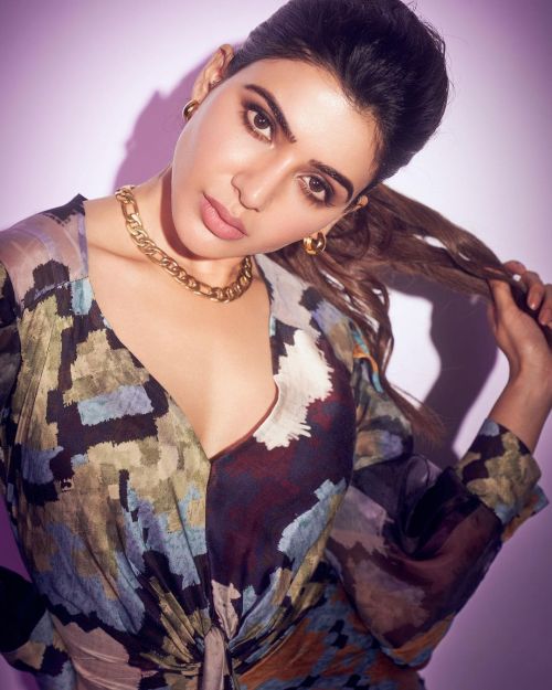 Samantha Ruth Prabhu Photoshoot in wears SAAKSHA & KINNI