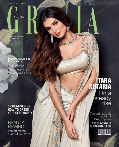 Tara Sutaria Photoshoot for Grazia India Magazine, December 2021