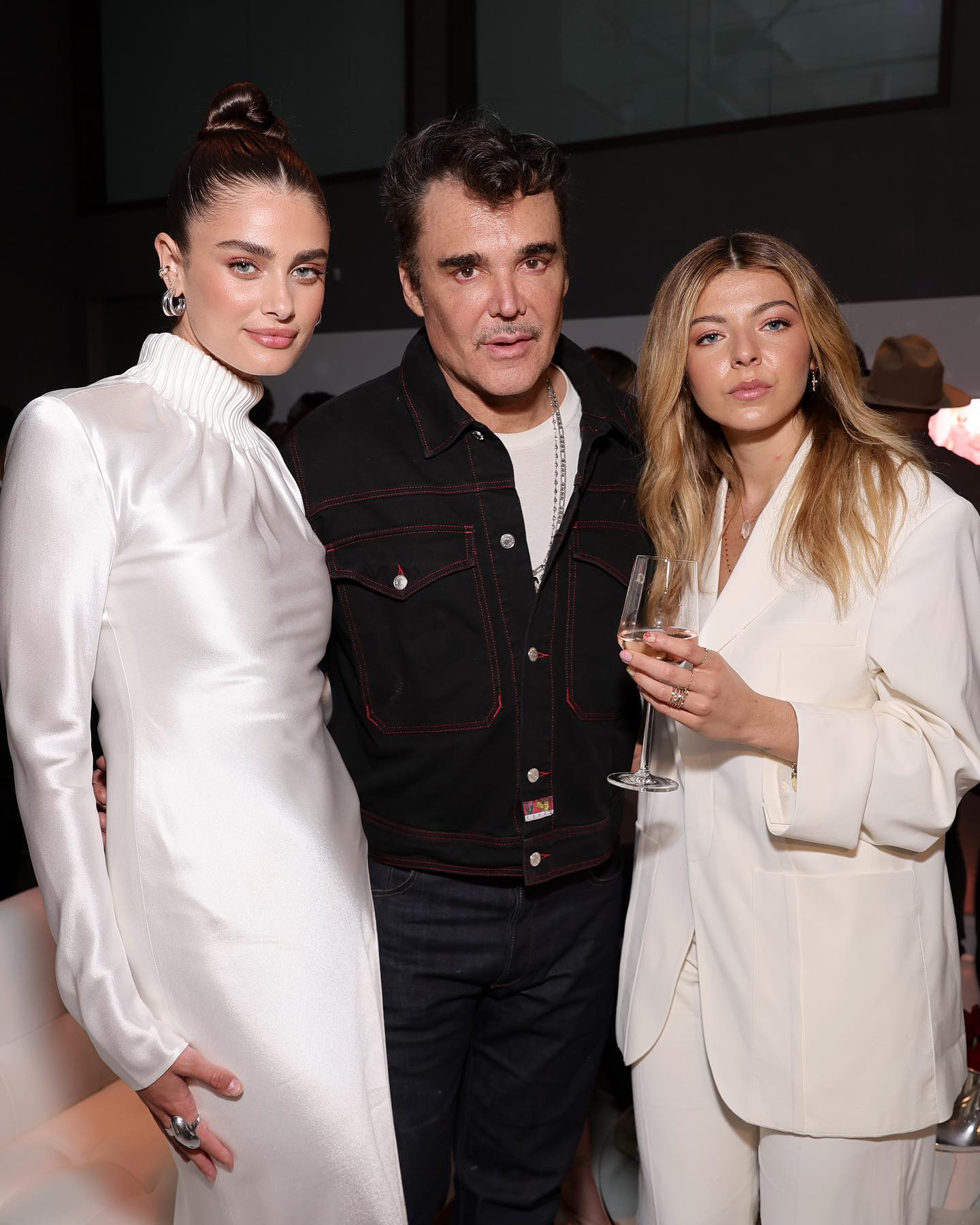Taylor Hill seen to Cote des roses beautiful night party, April 2022