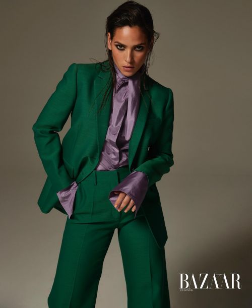 Adria Arjona Cover Photoshoot for Harper's Bazaar Mexico, April 2022