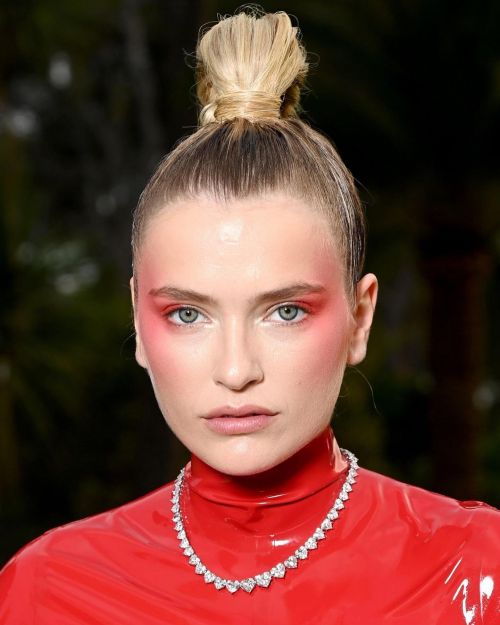 Camille Razat attends at amfAR making AIDS History Campaign 1