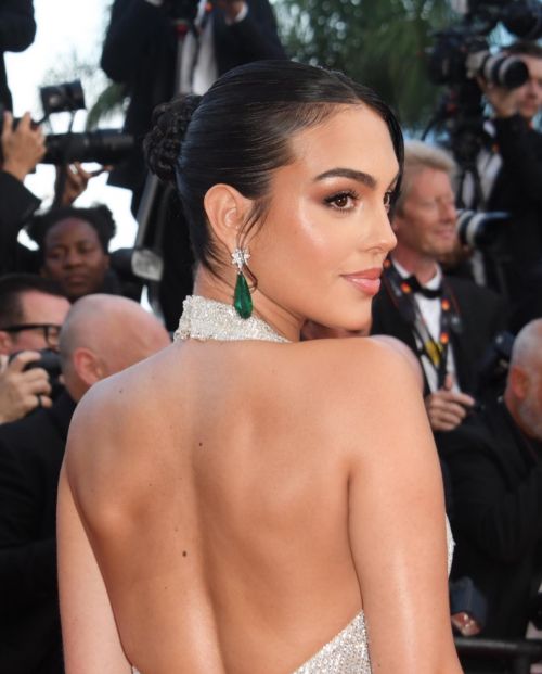Georgina Rodriguez seen in Split Gown at 75th Cannes Film Festival 1