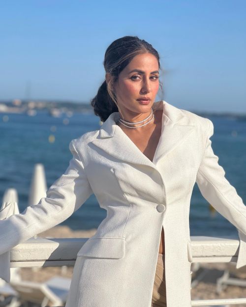 Hina Khan Photoshoot in Outfit Designed by Gaby Charbachy 1