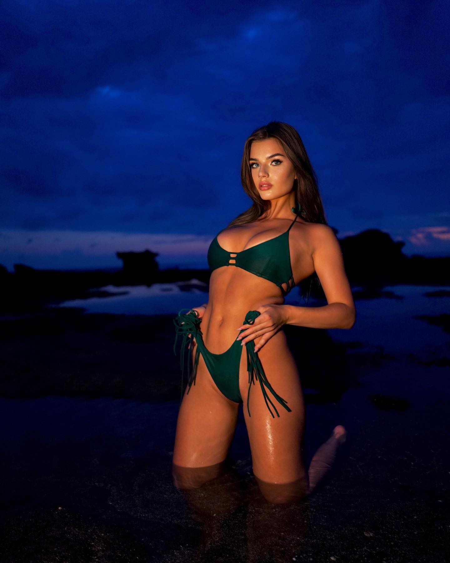 Valeria Vasilieva photoshoot in bikini at Bali, May 2022 | Celebskart