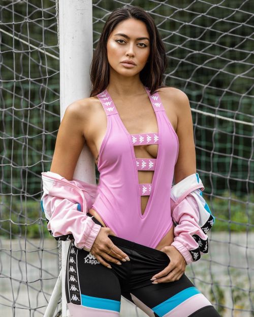 Ambra Gutierrez seen in Kappa Outfits in Photoshoot 3