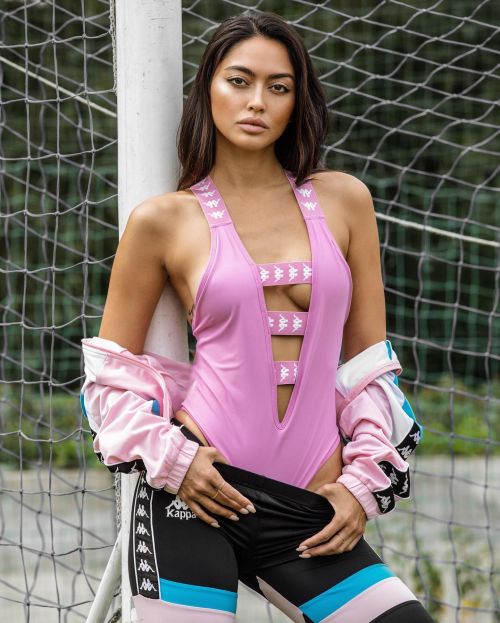 Ambra Gutierrez seen in Kappa Outfits in Photoshoot 8