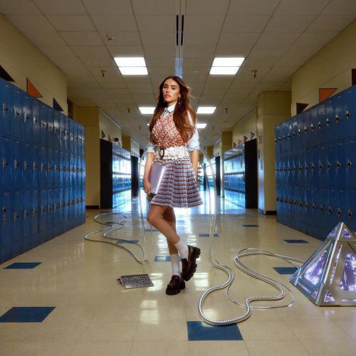 Madison Beer photoshoot for Paper Magazine Shop with Google