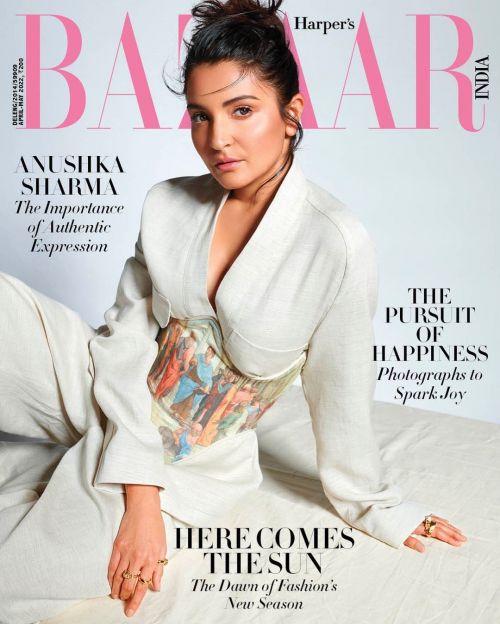 Anushka Sharma cover photoshoot for Harper's Bazaar India Magazine, May 2022 Issue