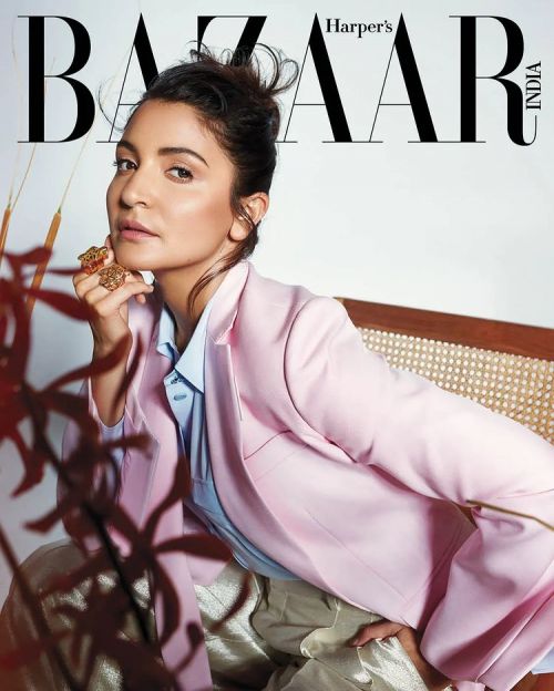 Anushka Sharma cover photoshoot for Harper