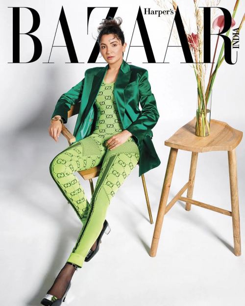 Anushka Sharma cover photoshoot for Harper