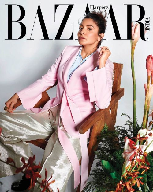 Anushka Sharma cover photoshoot for Harper