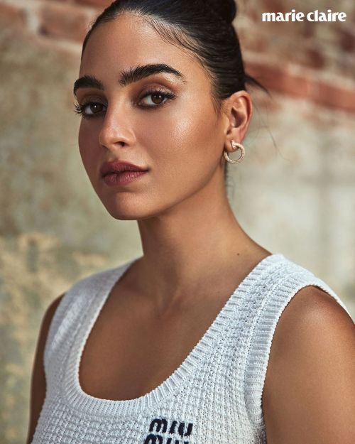 Melissa Barrera photoshoot for Marie Claire Mexico Magazine, July 2022 Issue 9