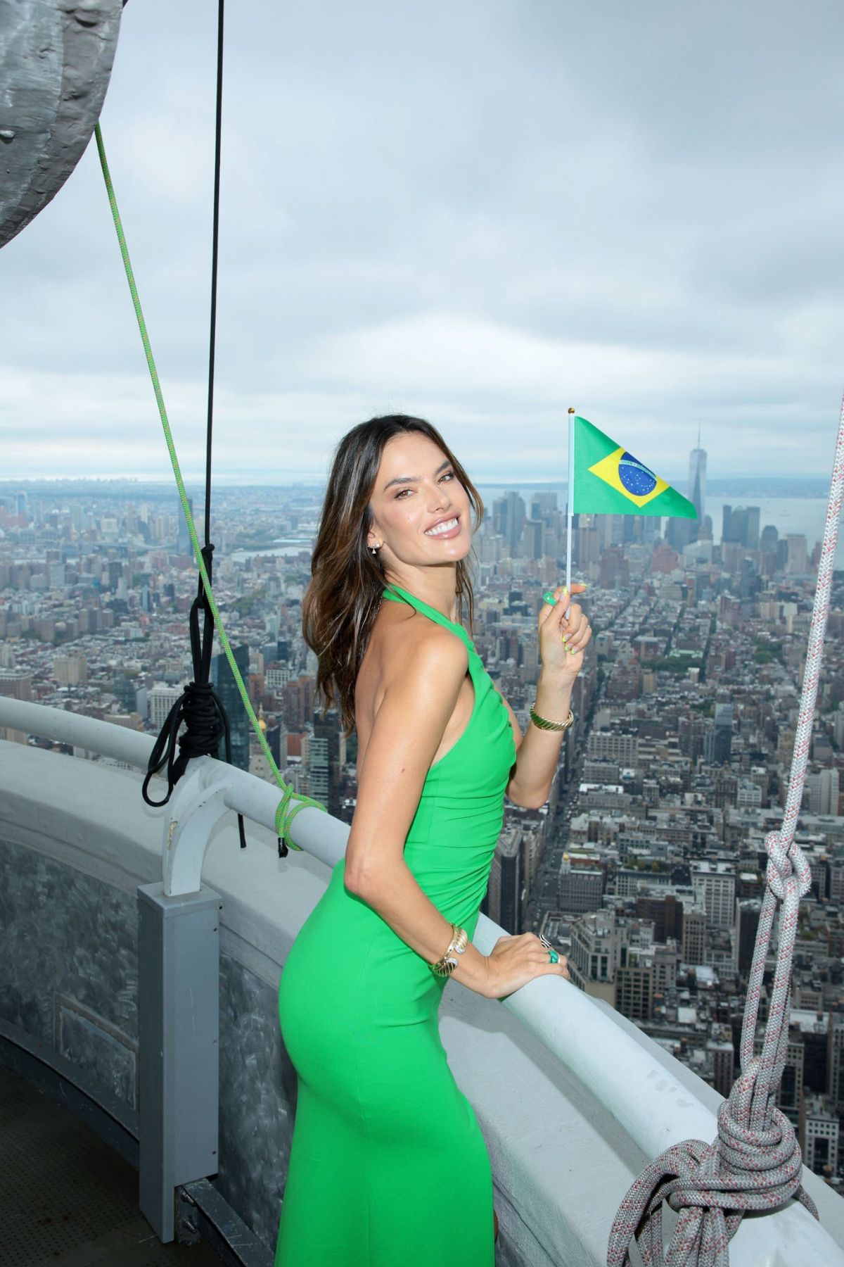 Alessandra Ambrosio at Empire State Building in New York 1
