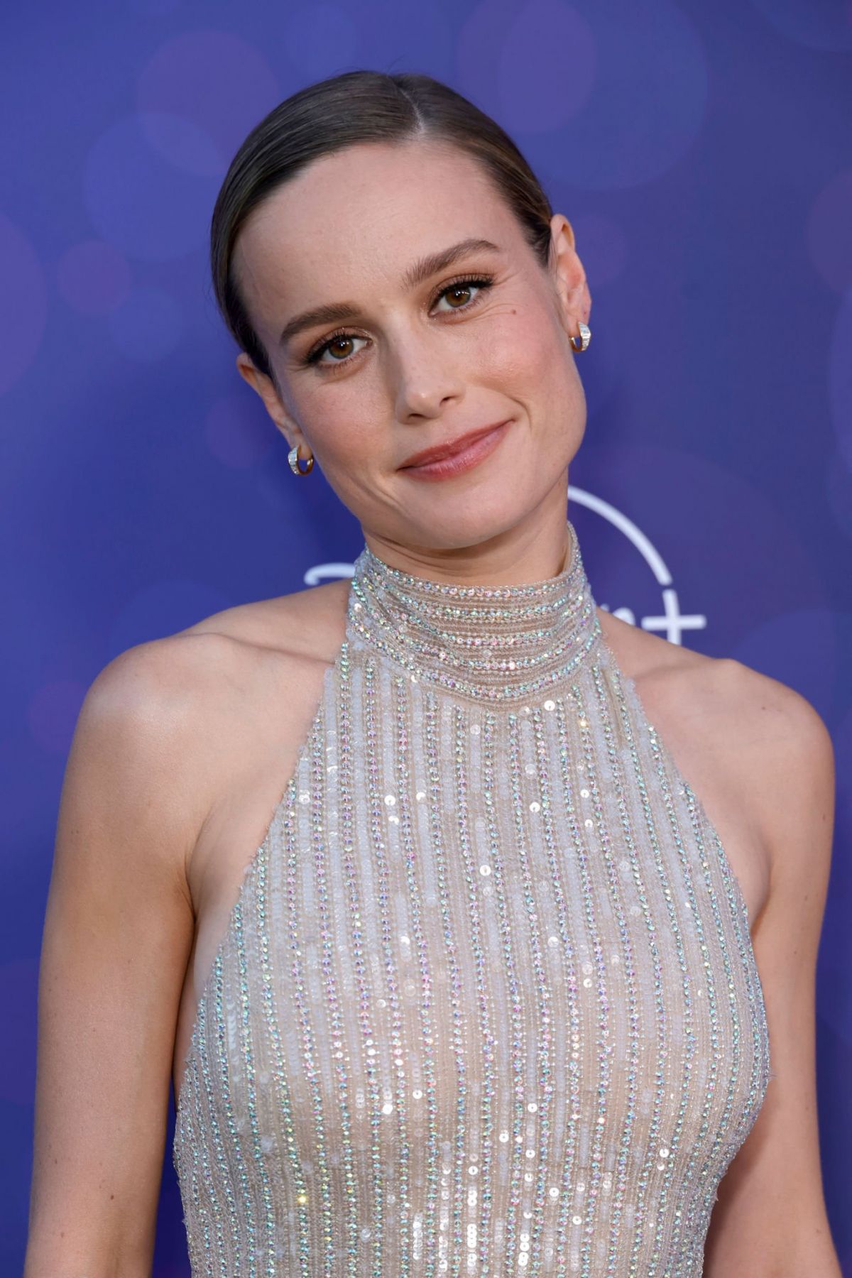 Brie Larson wears Silver Jumpsuit at Growing Up Premiere in Los Angeles 3
