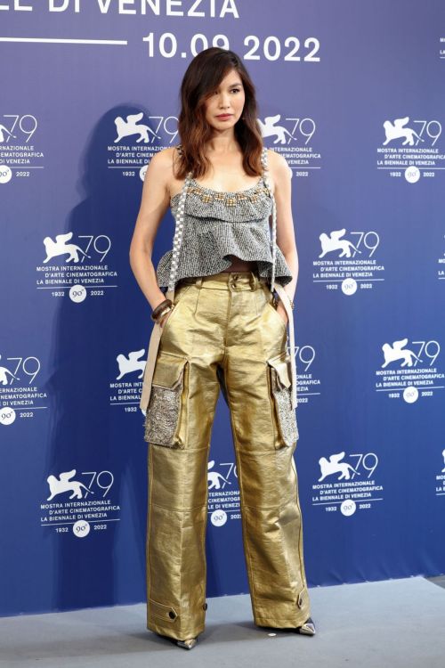 Gemma Chan in Louis Vuitton Outfit by Nicolas at Venice International Film Festival 1