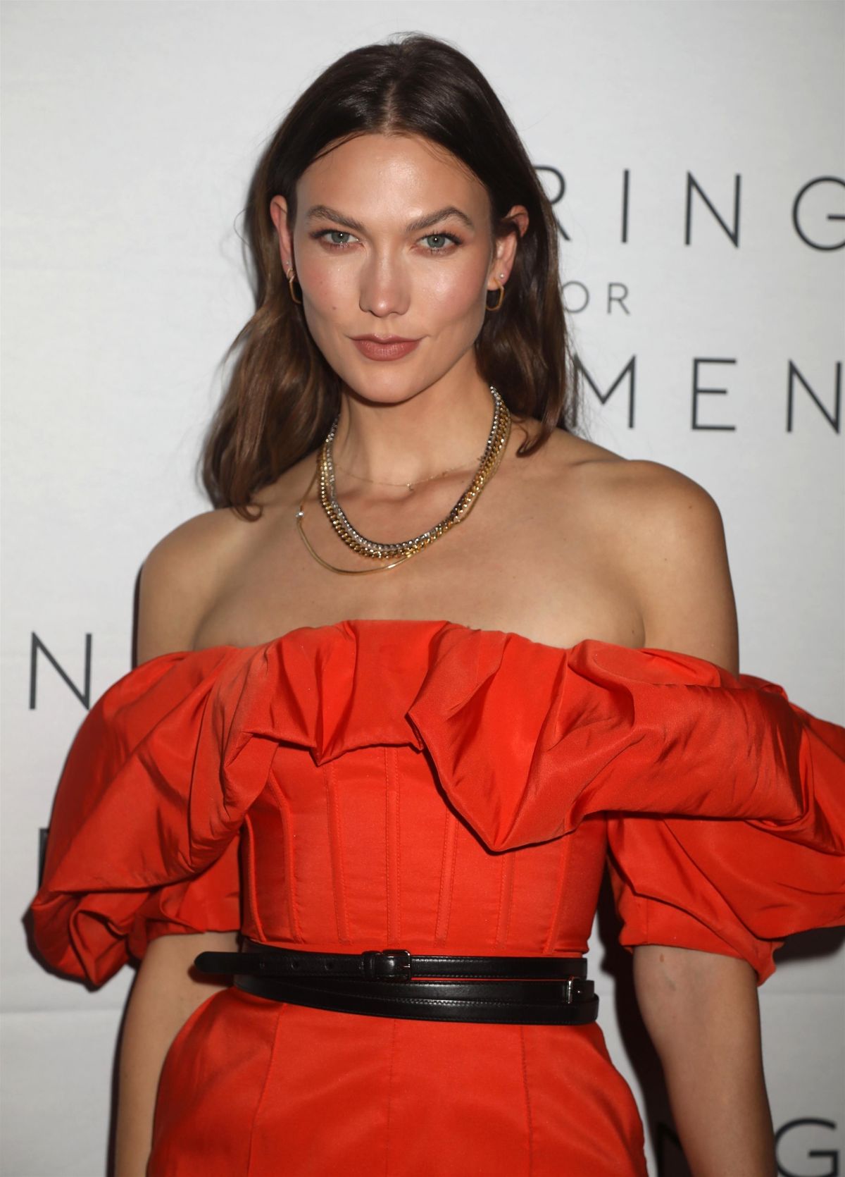 Karlie Kloss attends Caring for Women Dinner in New York