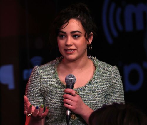 Mary Mouser at SiriusXM Studios in New York