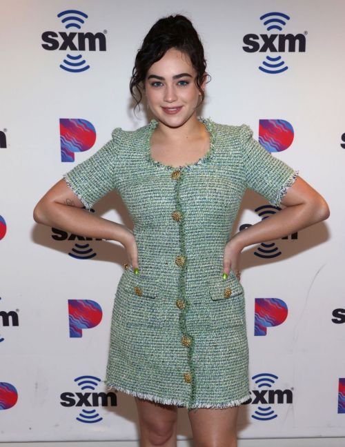 Mary Mouser at SiriusXM Studios in New York