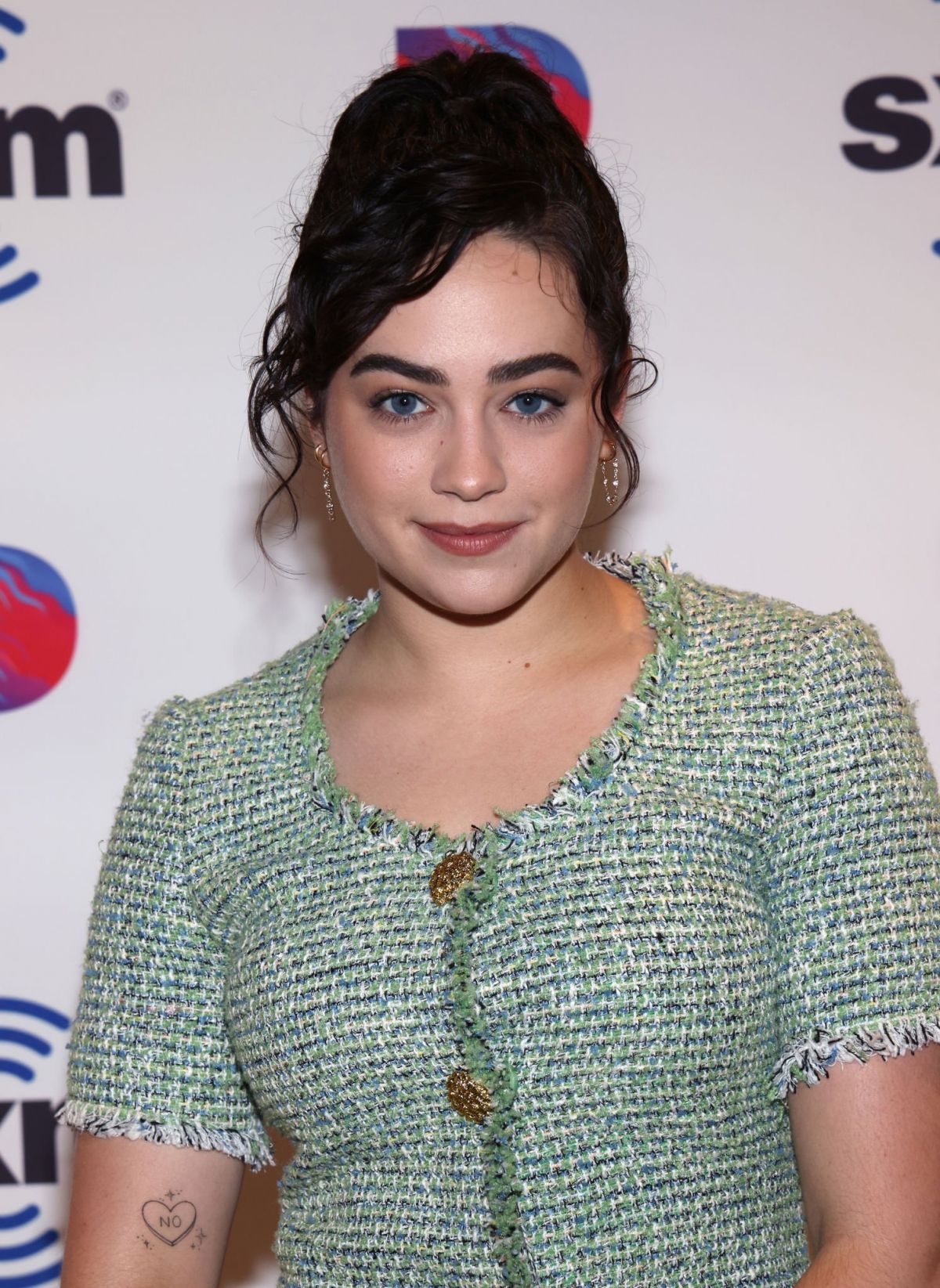 Mary Mouser at SiriusXM Studios in New York