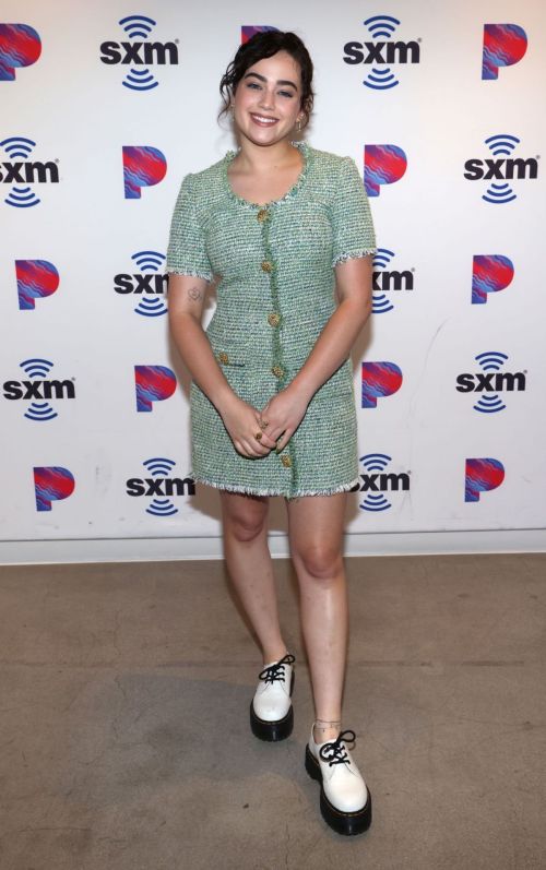 Mary Mouser at SiriusXM Studios in New York 3